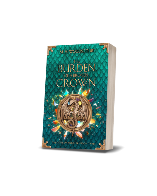 The Burden of a Broken Crown (Signed Paperback)